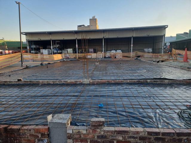 ProConsultants construction work at the Alrode site