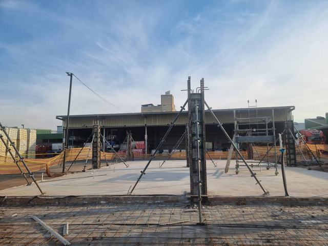 ProConsultants construction work at the Alrode site