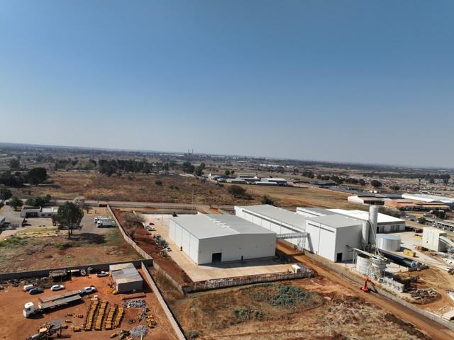 ProConsultants construction work at the Brakpan site