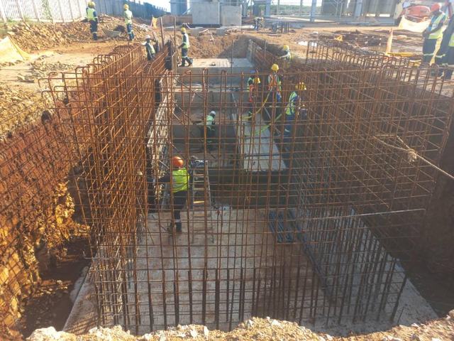ProConsultants construction work at the Brakpan site